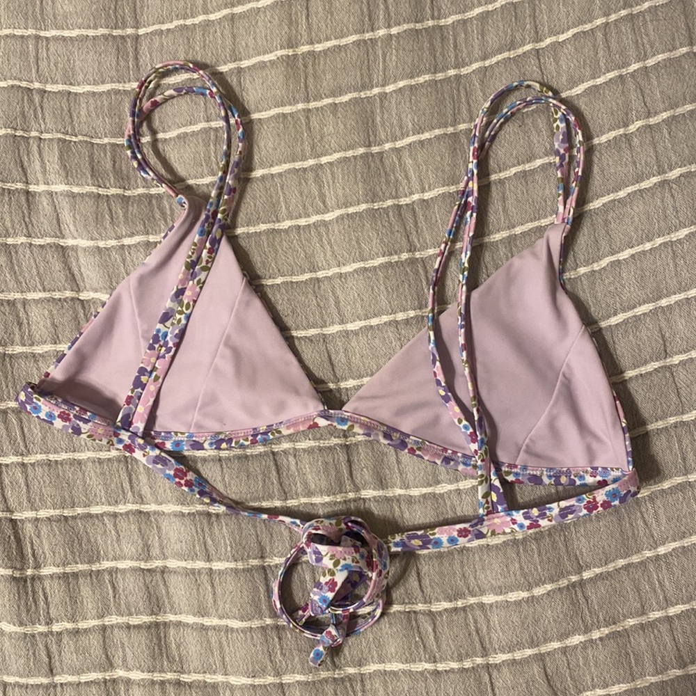 Lavender floral Kuhlani Kini - Picture 5 of 6